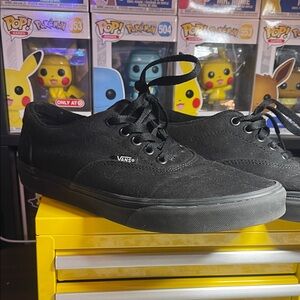 Vans Black Low-Top Sneakers